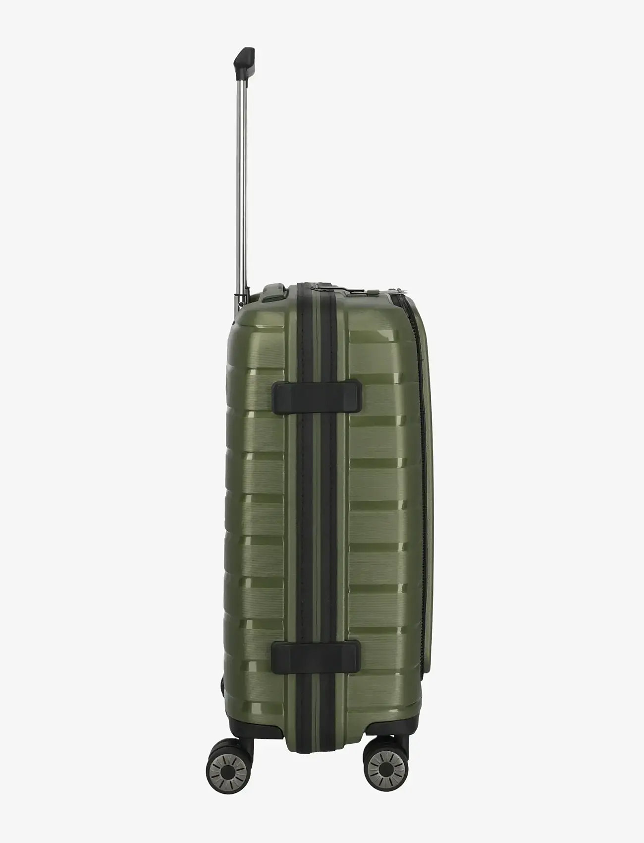 Travelite - Air Base, 4w Trolley S with front pocket - kabinväskor - coffee - 3