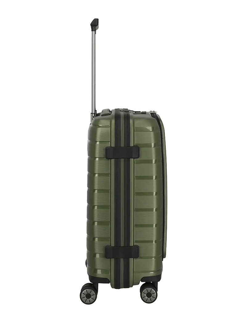 Travelite - Air Base, 4w Trolley S with front pocket - kabinväskor - coffee - 3