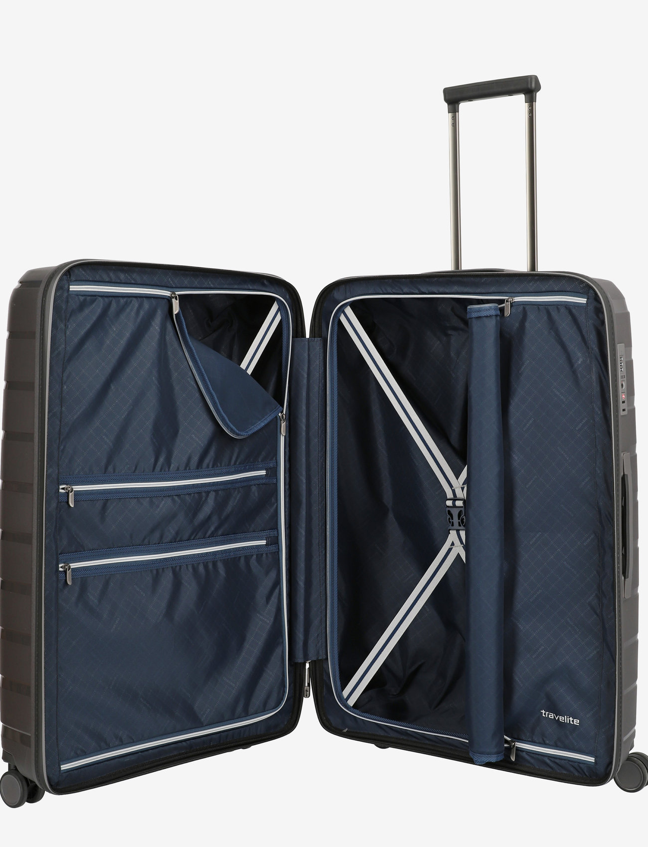 Travelite - AIR BASE, Trolley L - stora resväskor - anthracite - 5