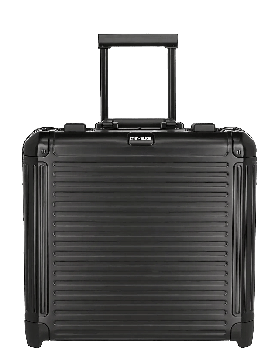 Travelite - NEXT, Business Trolley - pilot & business suitcases - black - 1
