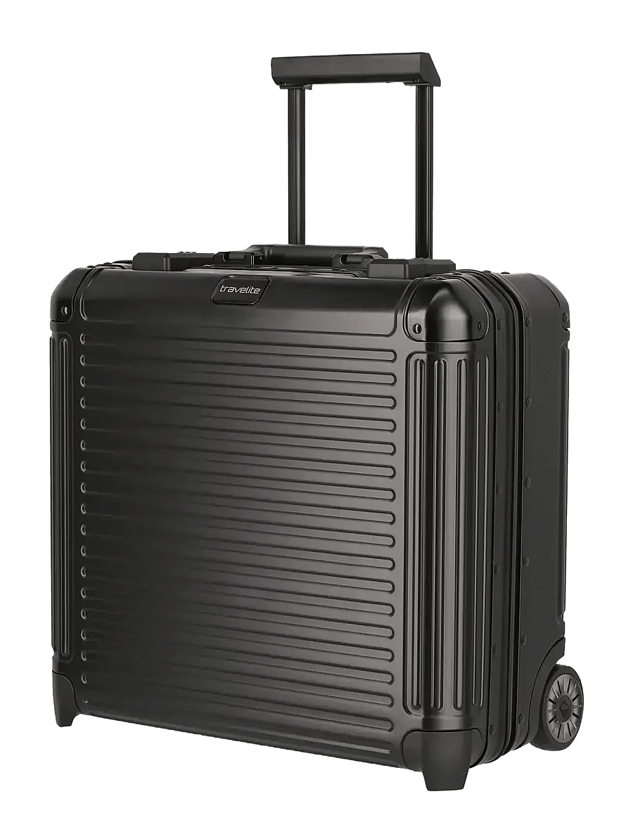 Travelite - NEXT, Business Trolley - pilot & business suitcases - black - 3