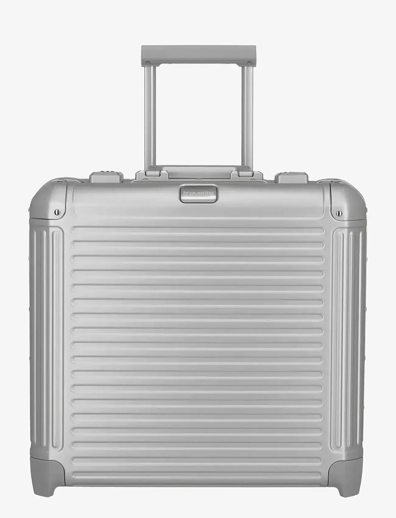 Travelite - NEXT, Business Trolley - pilot & business suitcases - silver - 1
