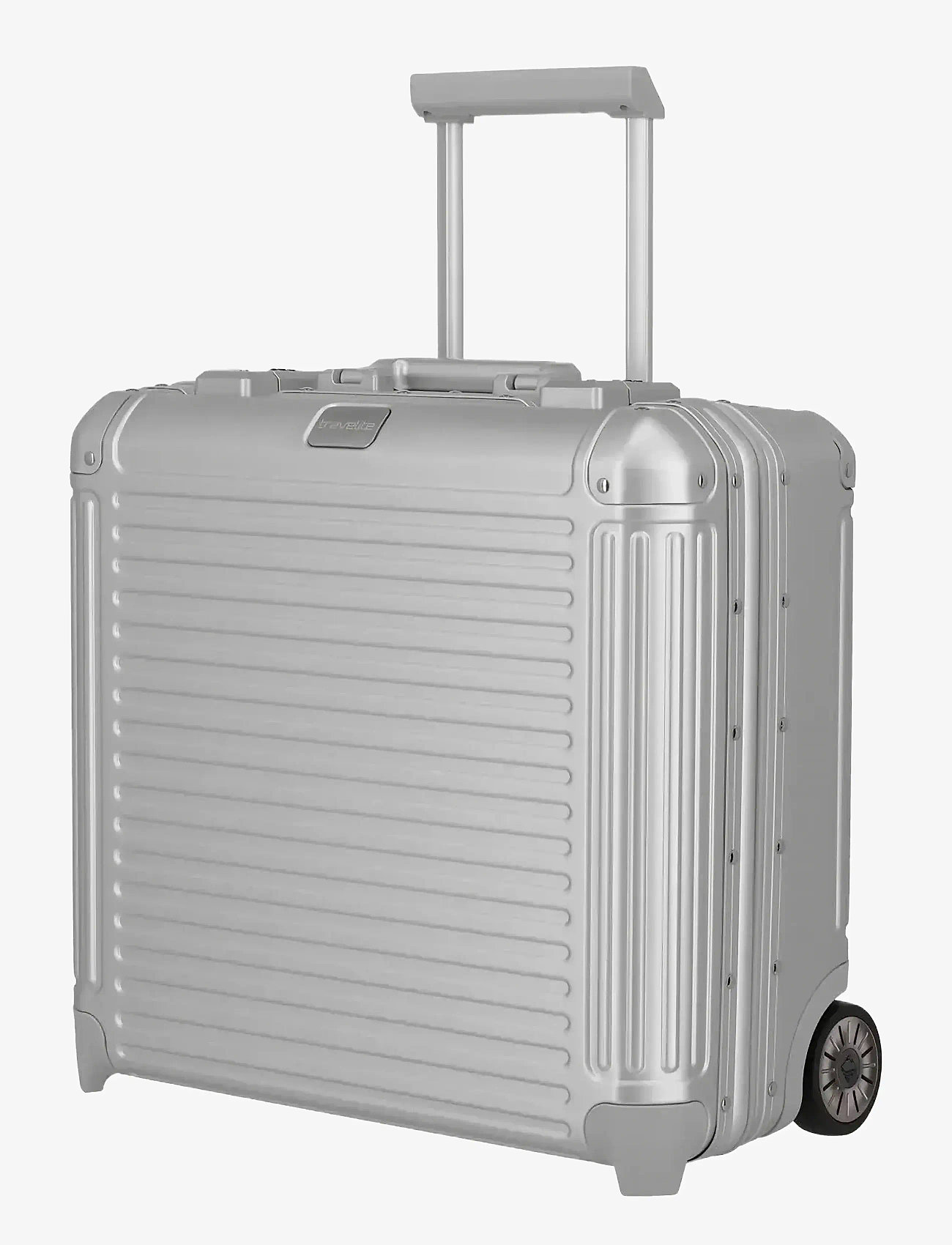 Travelite - NEXT, Business Trolley - pilot & business suitcases - silver - 2