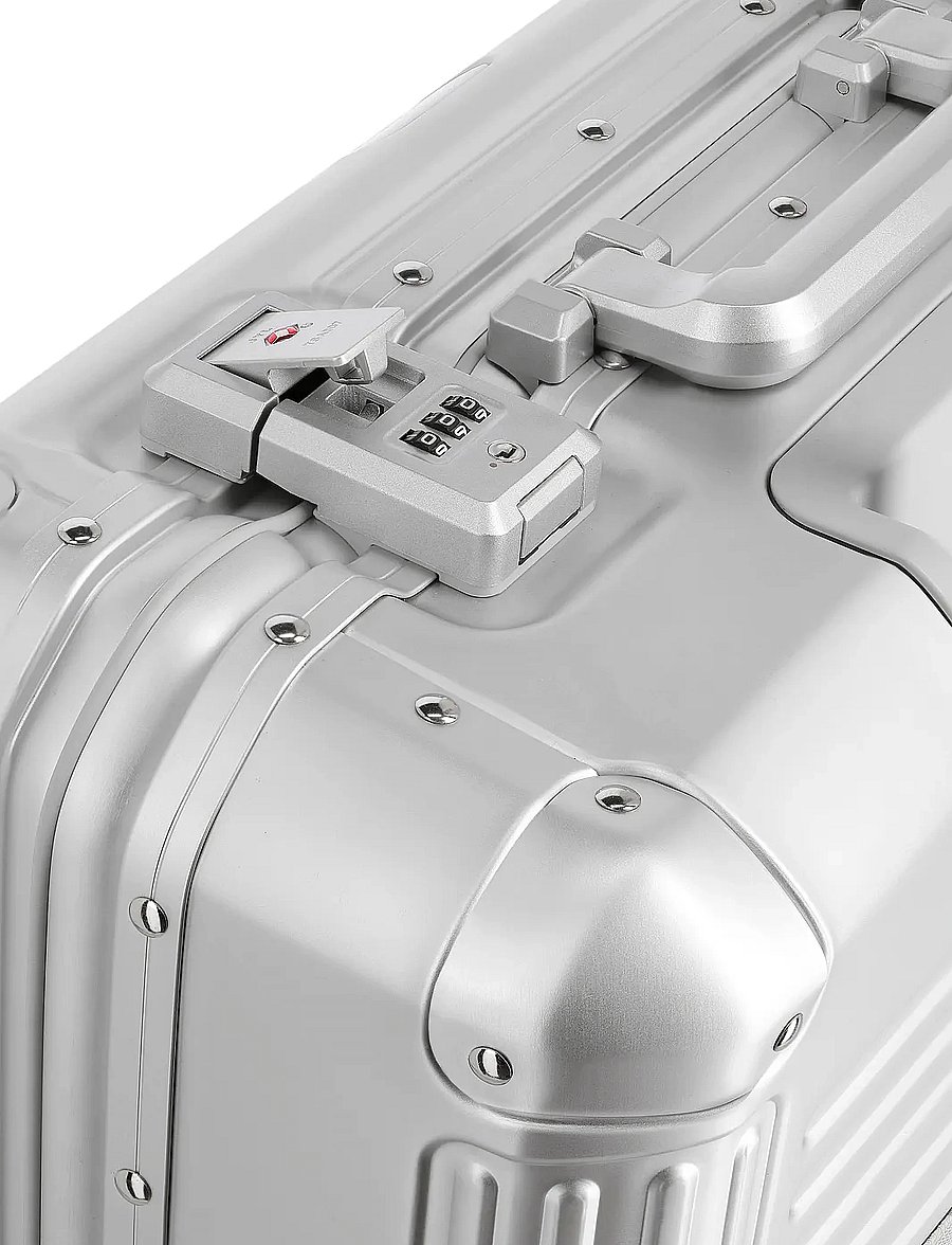 Travelite - NEXT, Business Trolley - pilot & business suitcases - silver - 0