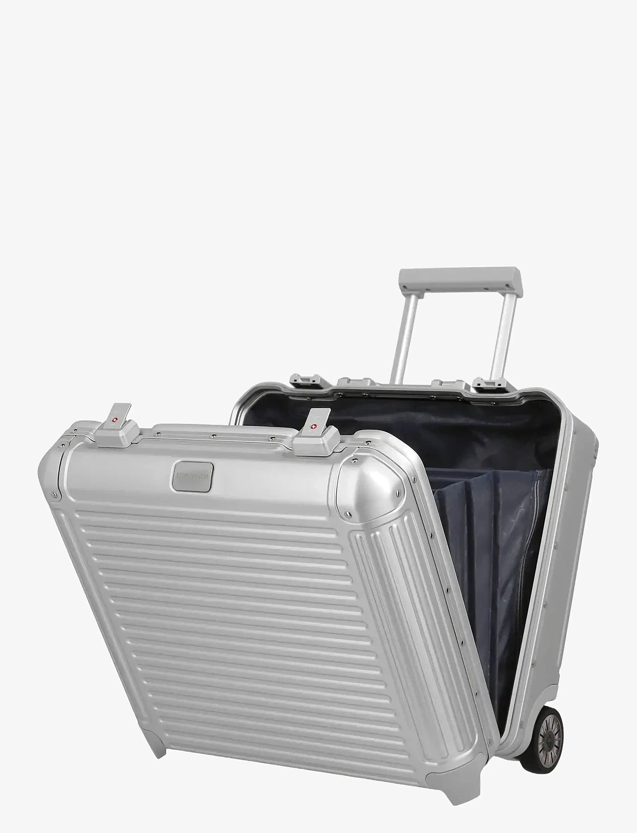 Travelite - NEXT, Business Trolley - pilot & business suitcases - silver - 5