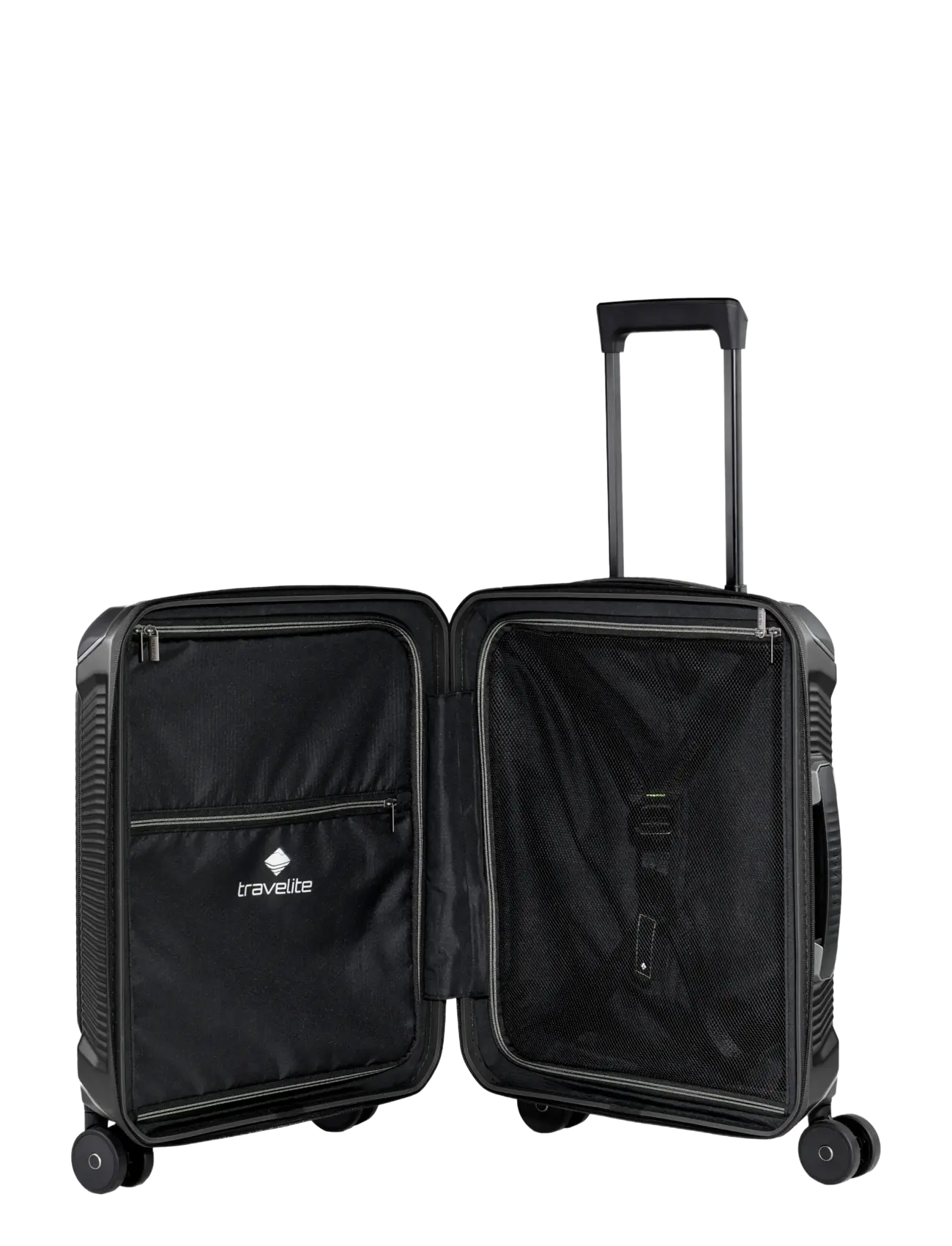 Travelite - Travelite MILLENNIUM Trolley F. Pocket - valises taille cabine - black - 2
