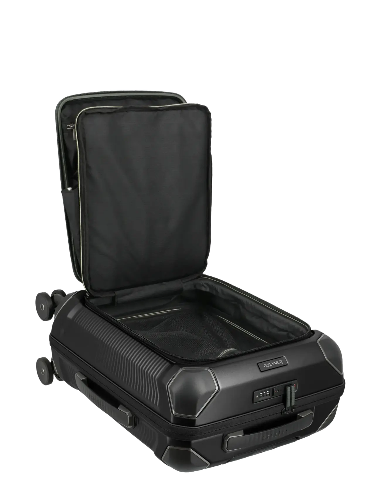 Travelite - Travelite MILLENNIUM Trolley F. Pocket - valises taille cabine - black - 5