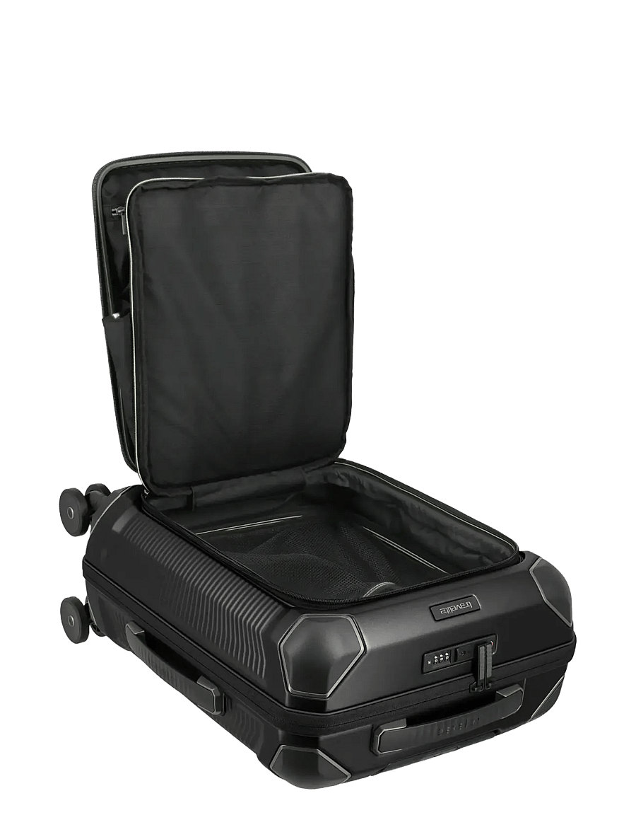 Travelite - Travelite MILLENNIUM Trolley F. Pocket - valises taille cabine - black - 5