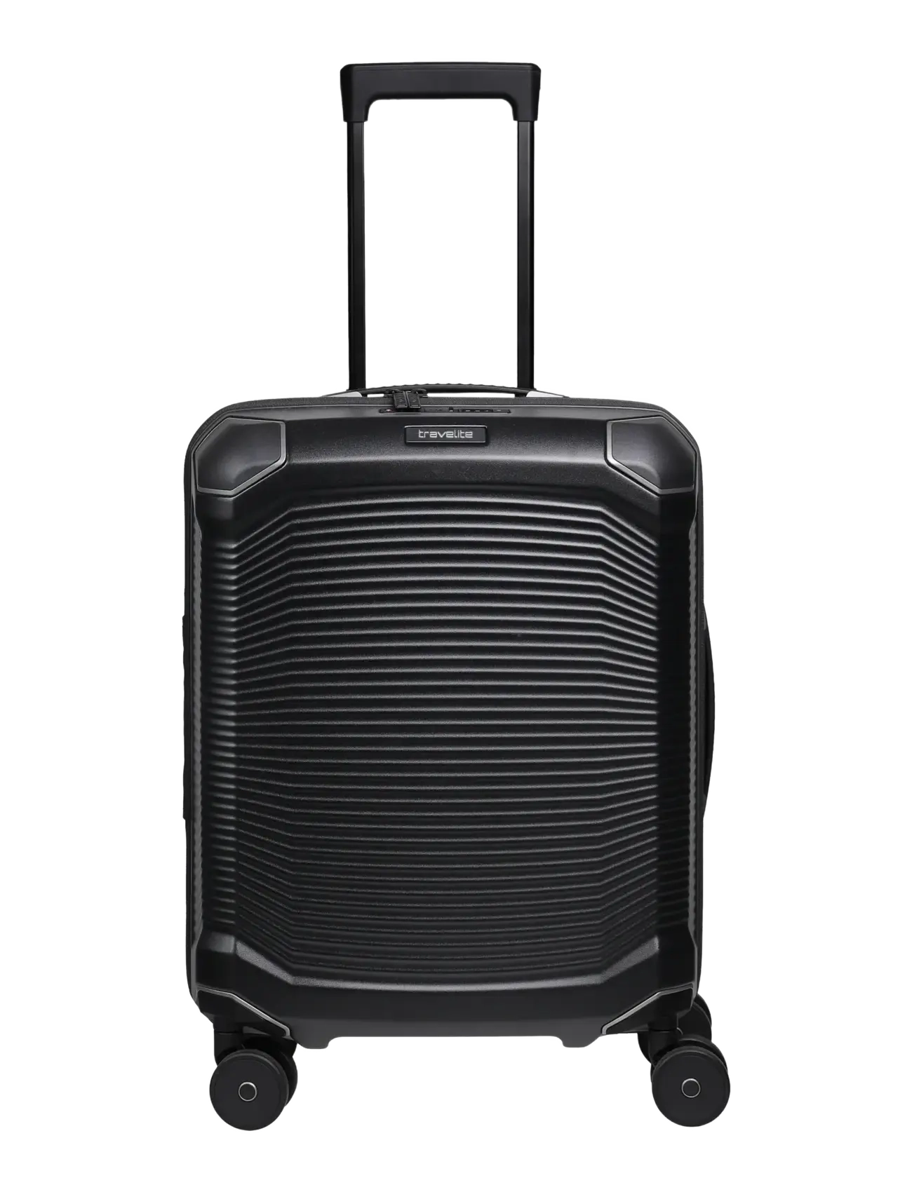 Travelite Travelite Millennium Trolley, 55, Black, Suitcases > Hardshell Suitcases, Dame