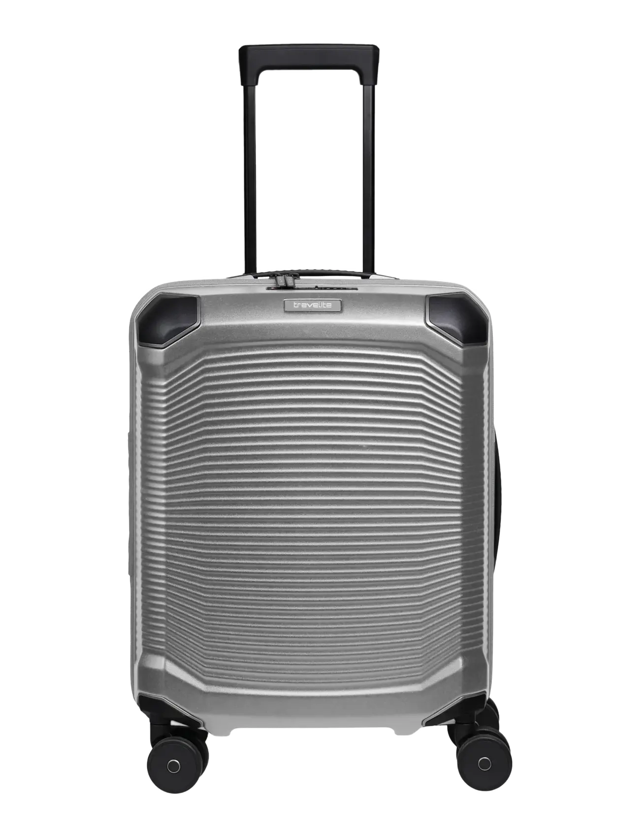 Travelite Travelite Millennium Trolley, 55, Silver, Suitcases > Hardshell Suitcases, Dame