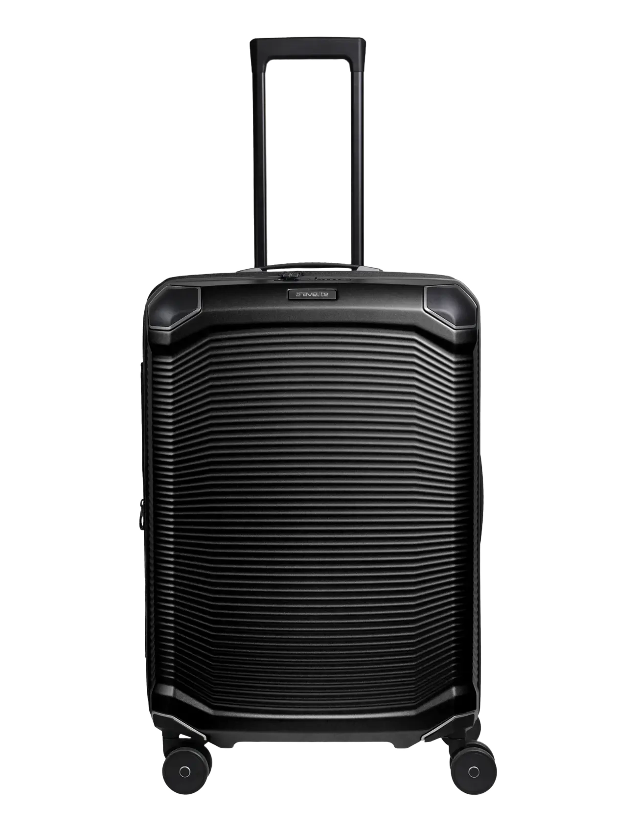 Travelite Travelite Millennium Trolley Expandable, 67, Black, Suitcases > Hardshell Suitcases, Dame