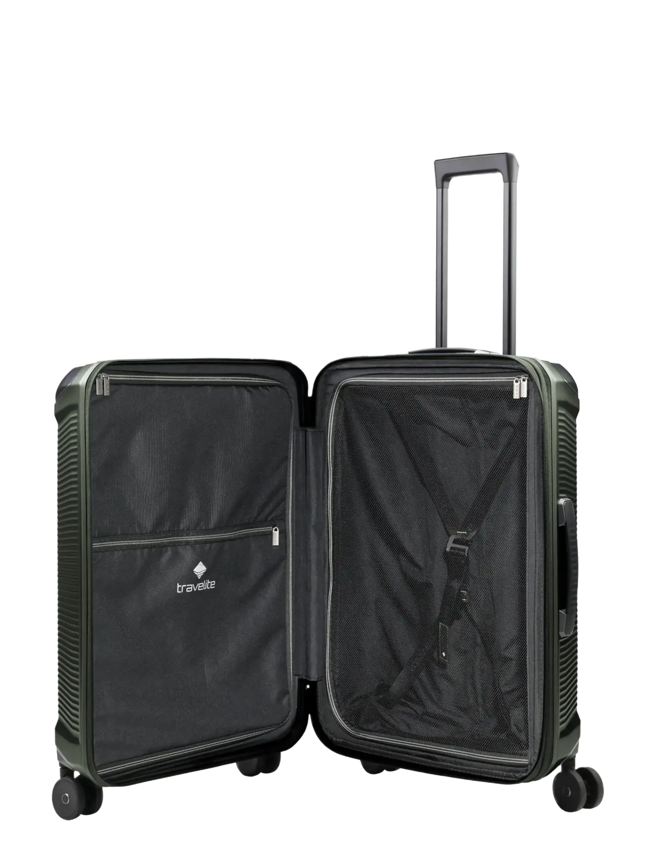 Travelite - Travelite MILLENNIUM Trolley Expandable - mellemstore kufferter - pine green - 2