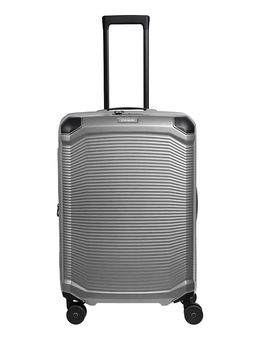 Travelite - Travelite MILLENNIUM Trolley Expandable - mellemstore kufferter - silver - 0