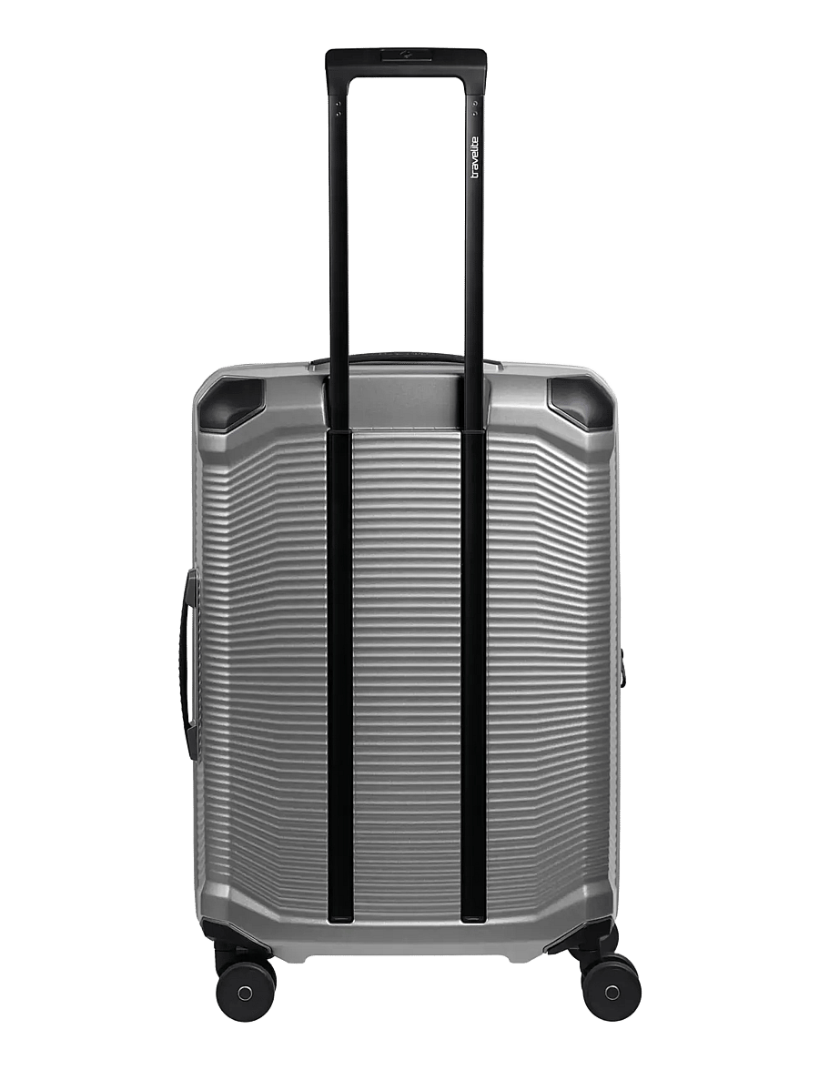 Travelite - Travelite MILLENNIUM Trolley Expandable - mellemstore kufferter - silver - 1