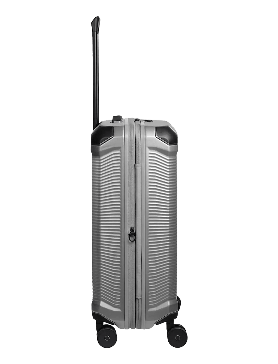 Travelite - Travelite MILLENNIUM Trolley Expandable - mellemstore kufferter - silver - 4