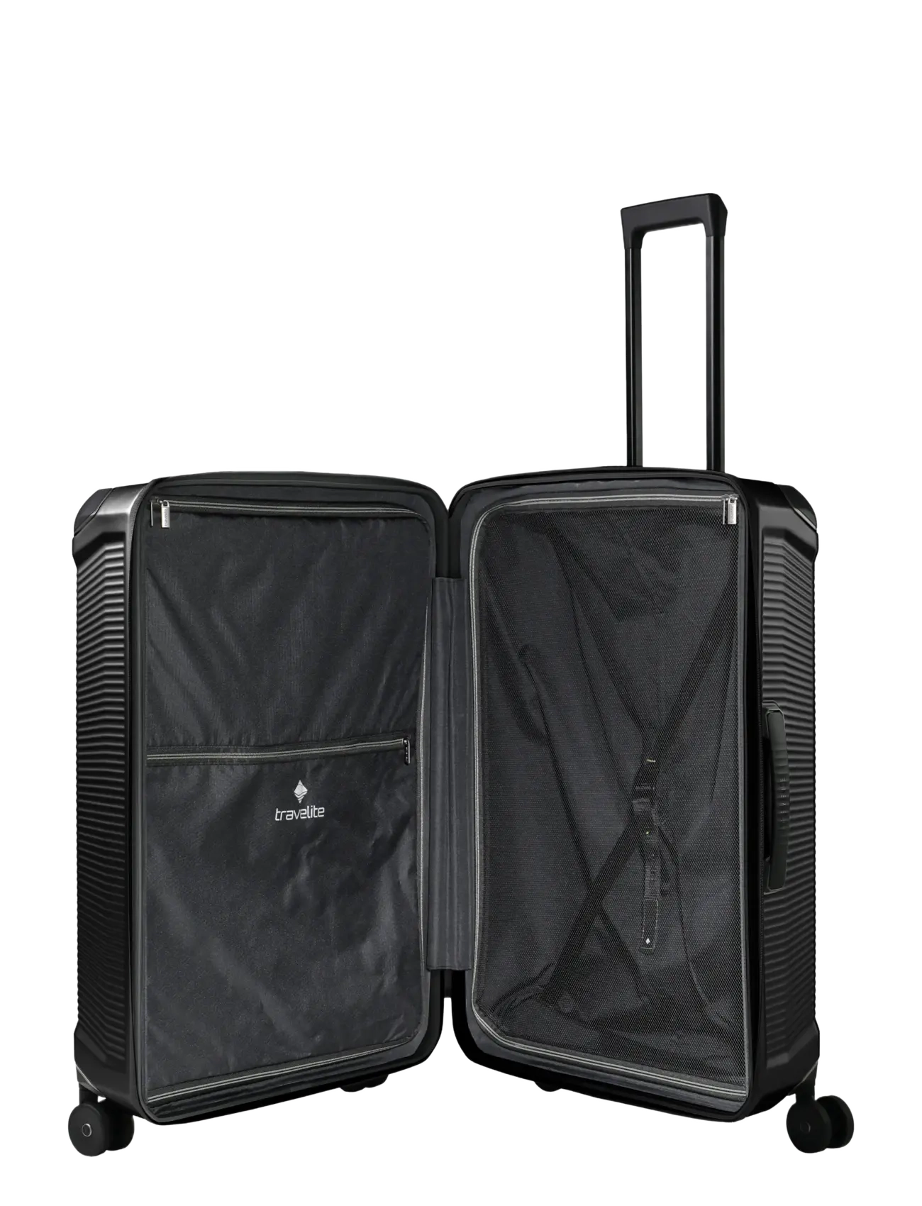 Travelite - Travelite MILLENNIUM Trolley - store kufferter - black - 2