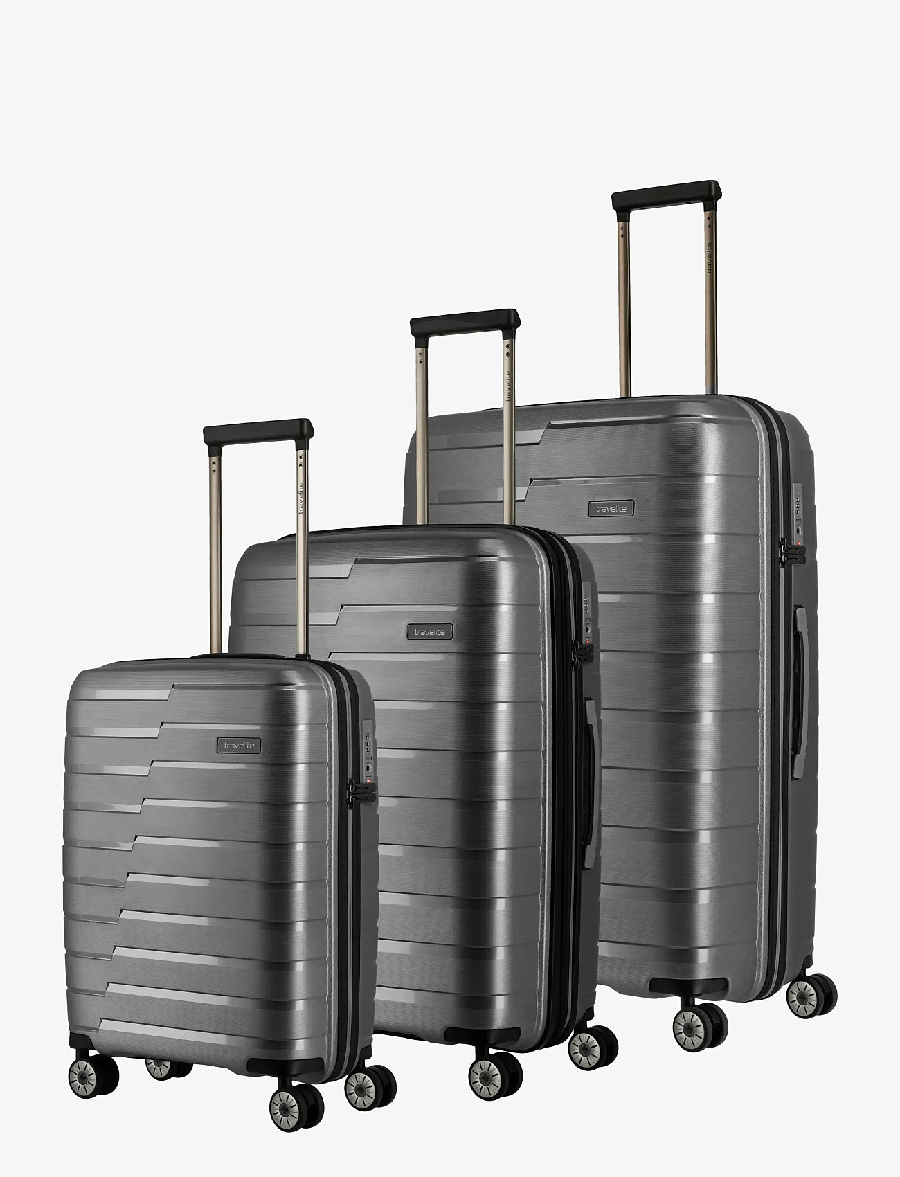Travelite - Travelite AIR BASE SET - feriefavoritter - anthracite - 0