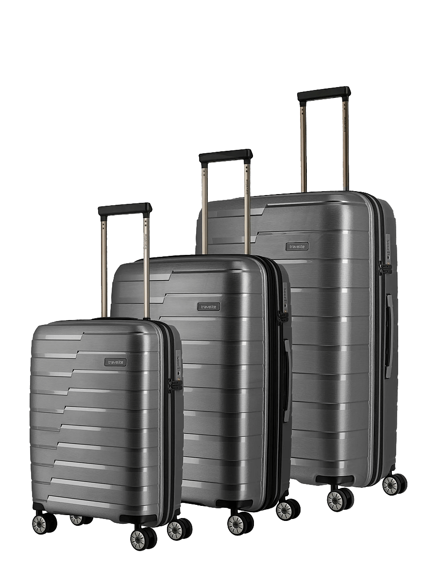 Travelite - Travelite AIR BASE SET - urlaubsfavoriten - anthracite - 0