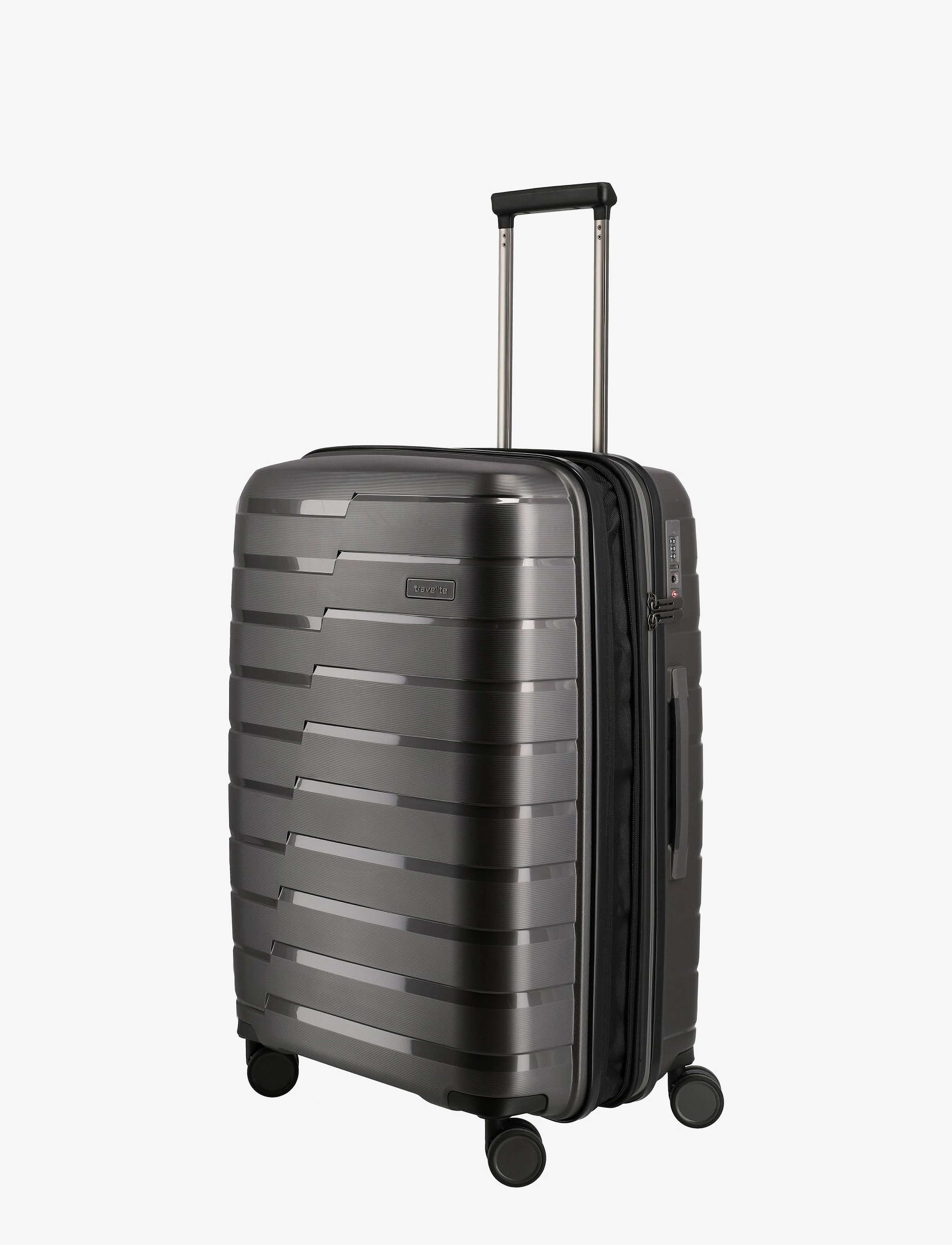Travelite - AIR BASE, Trolley M - medium suitcases - anthracite - 2