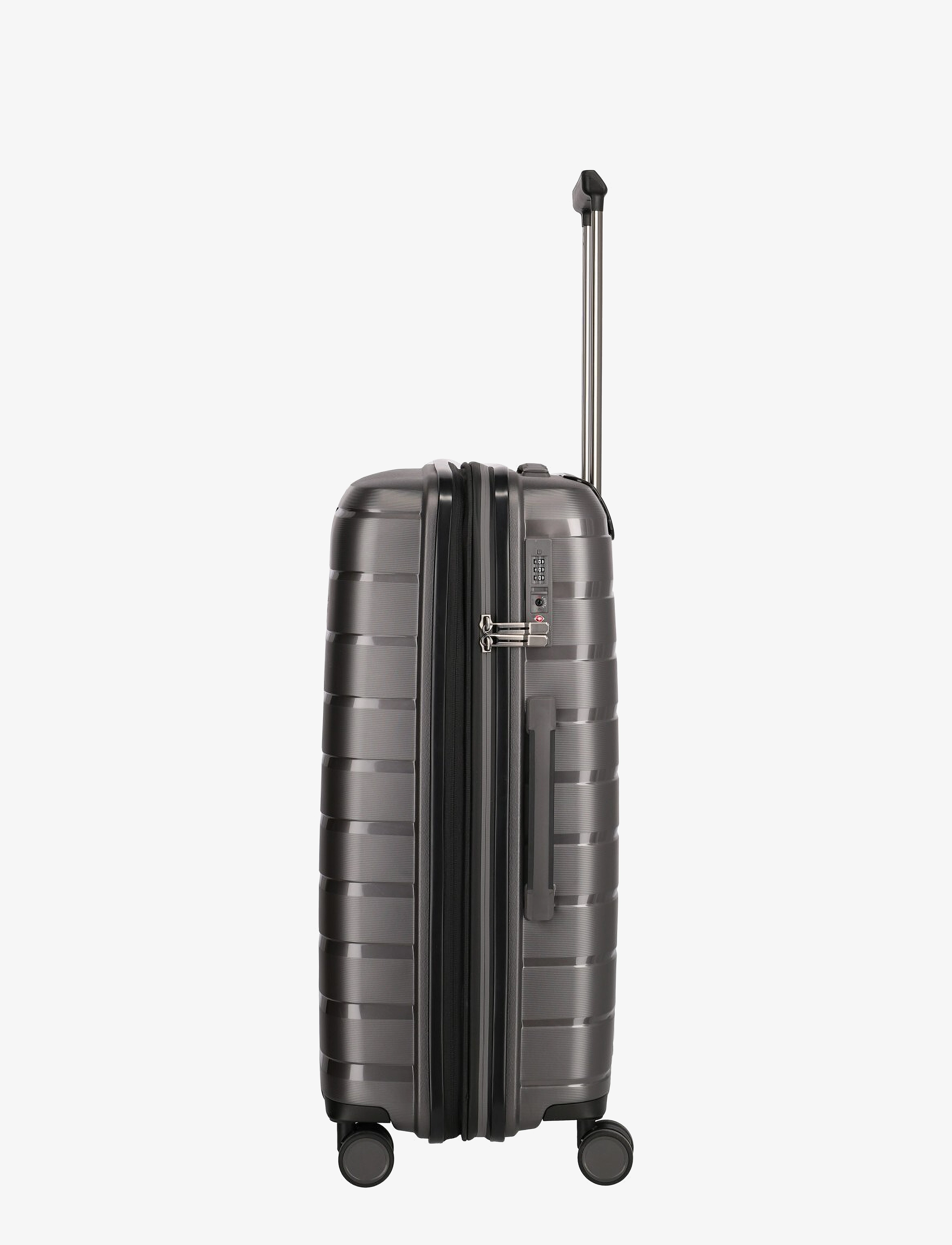 Travelite - AIR BASE, Trolley M - medium suitcases - anthracite - 3