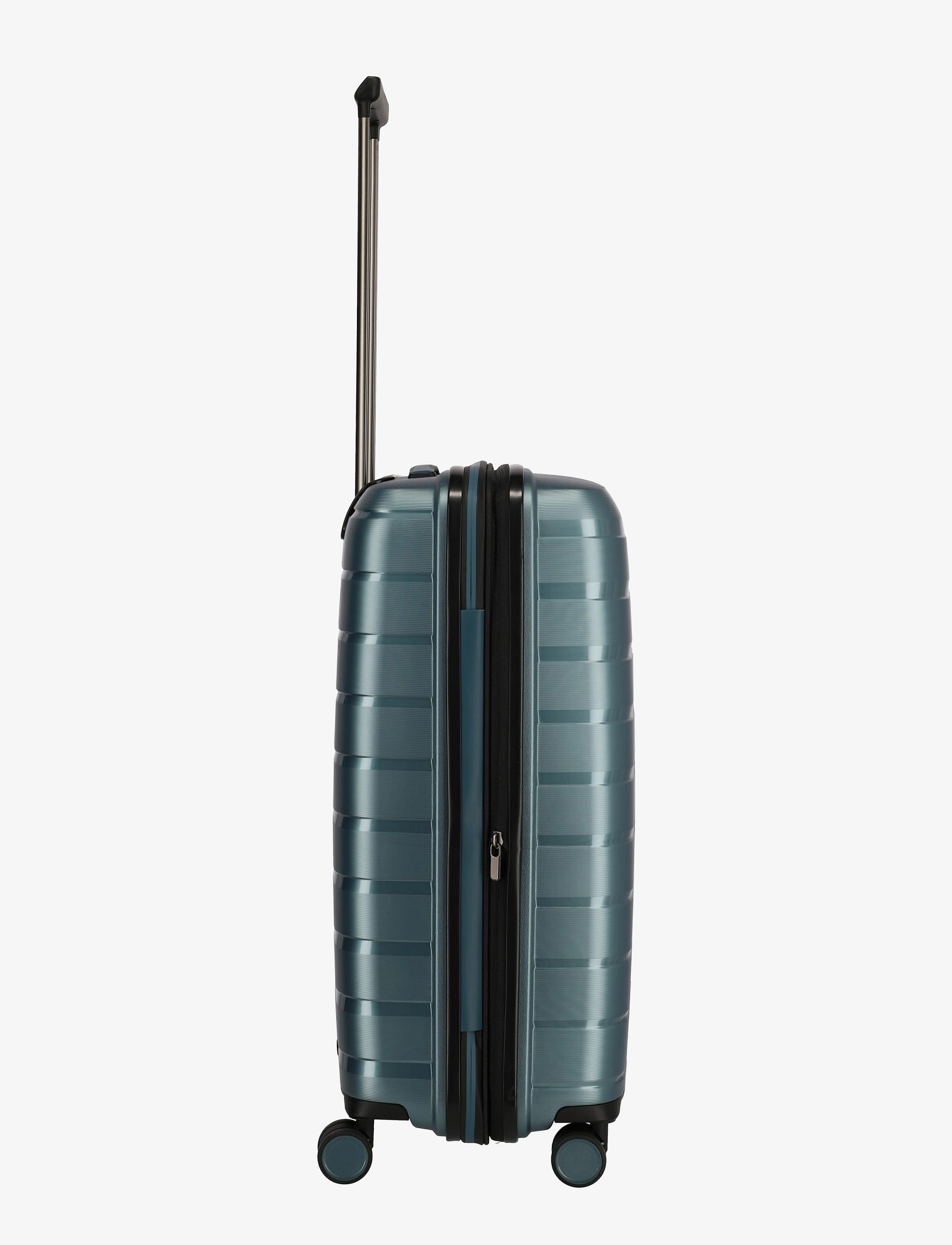 Travelite - Travelite AIR BASE Expandable - medium suitcases - ice blue - 2