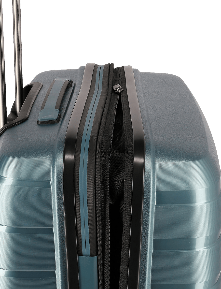 Travelite - AIR BASE, Trolley M - medium resväskor - ice blue - 3