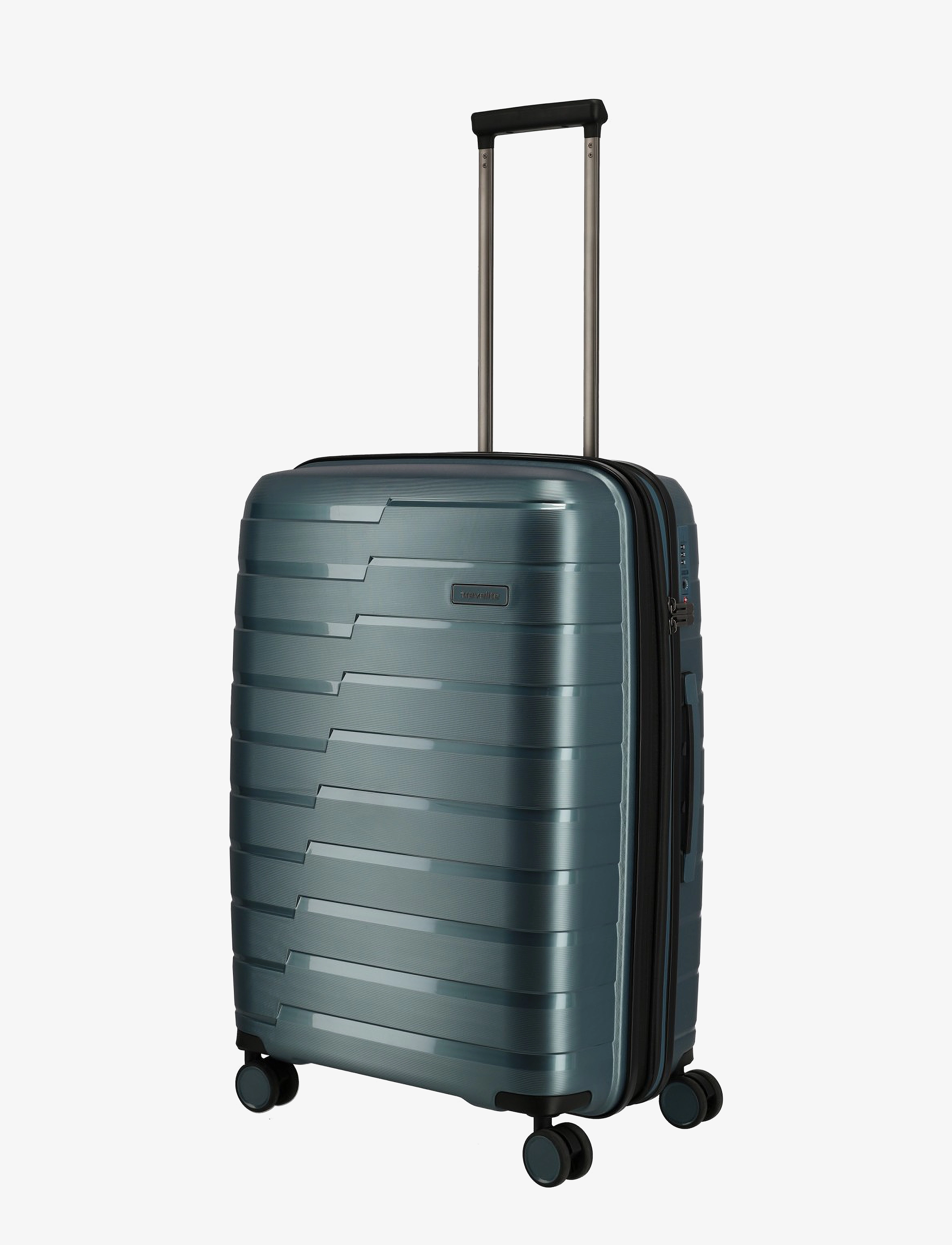 Travelite - Travelite AIR BASE Expandable - medium suitcases - ice blue - 4