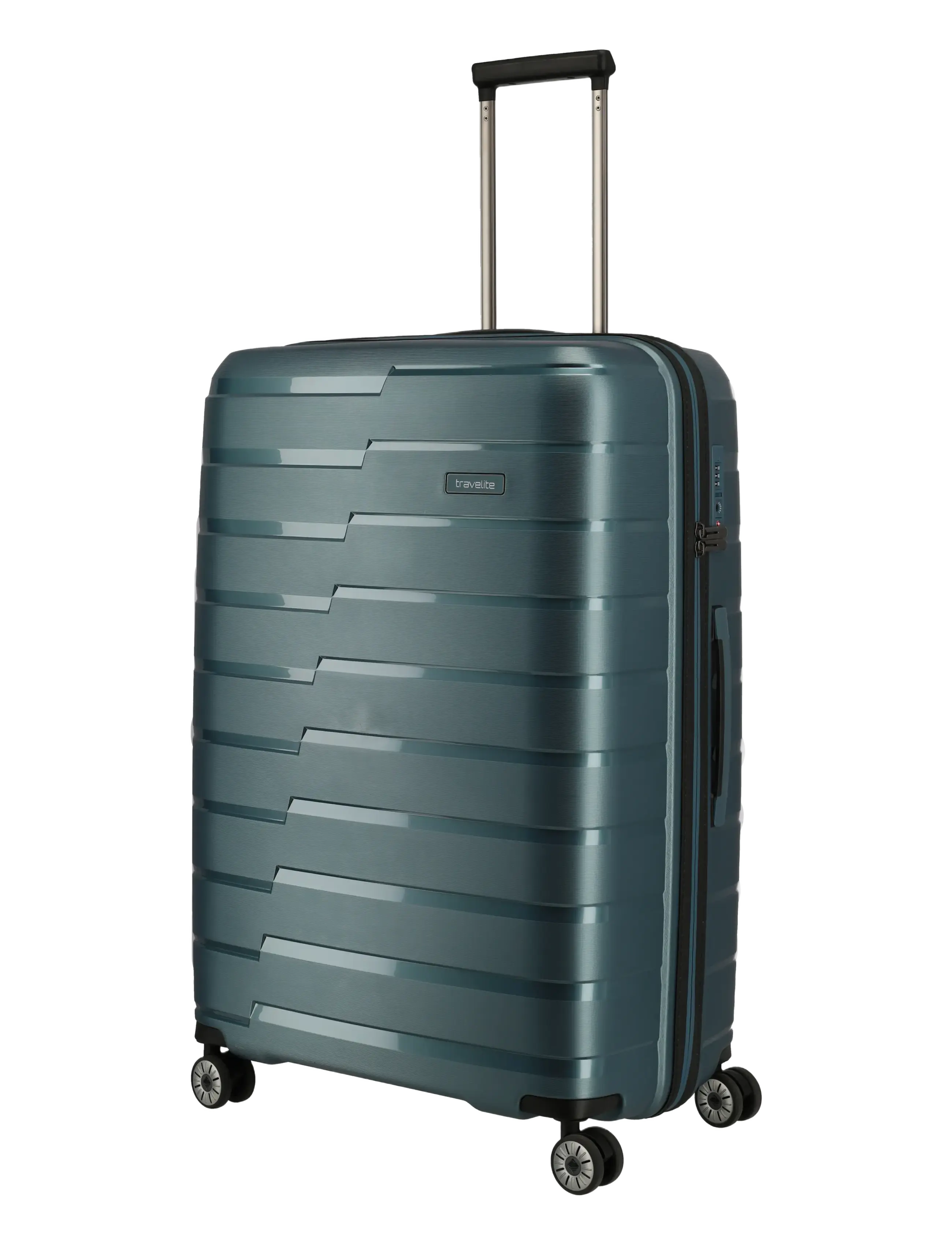 Travelite - Travelite AIR BASE - store kofferter - ice blue - 5