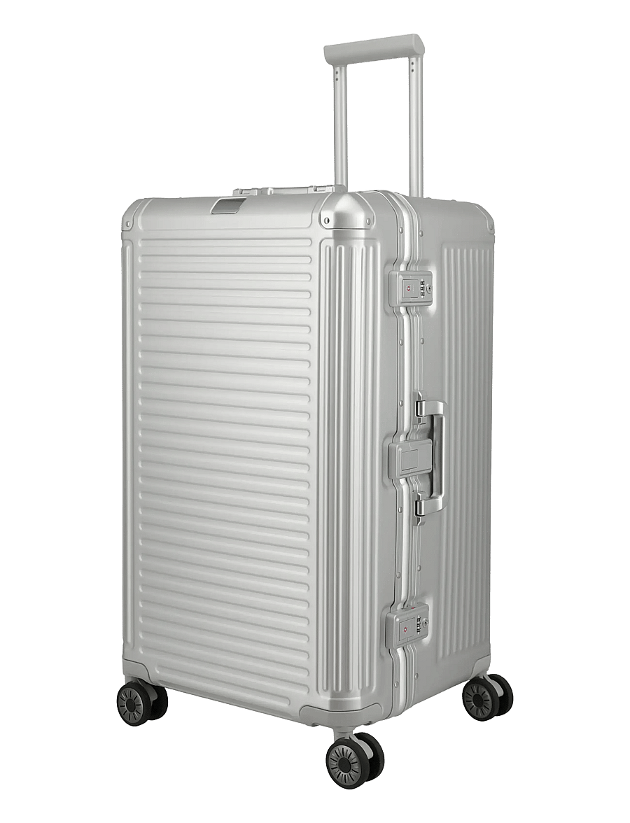 Travelite - Travelite NEXT Trunk 4W - dideli lagaminai - silver - 1