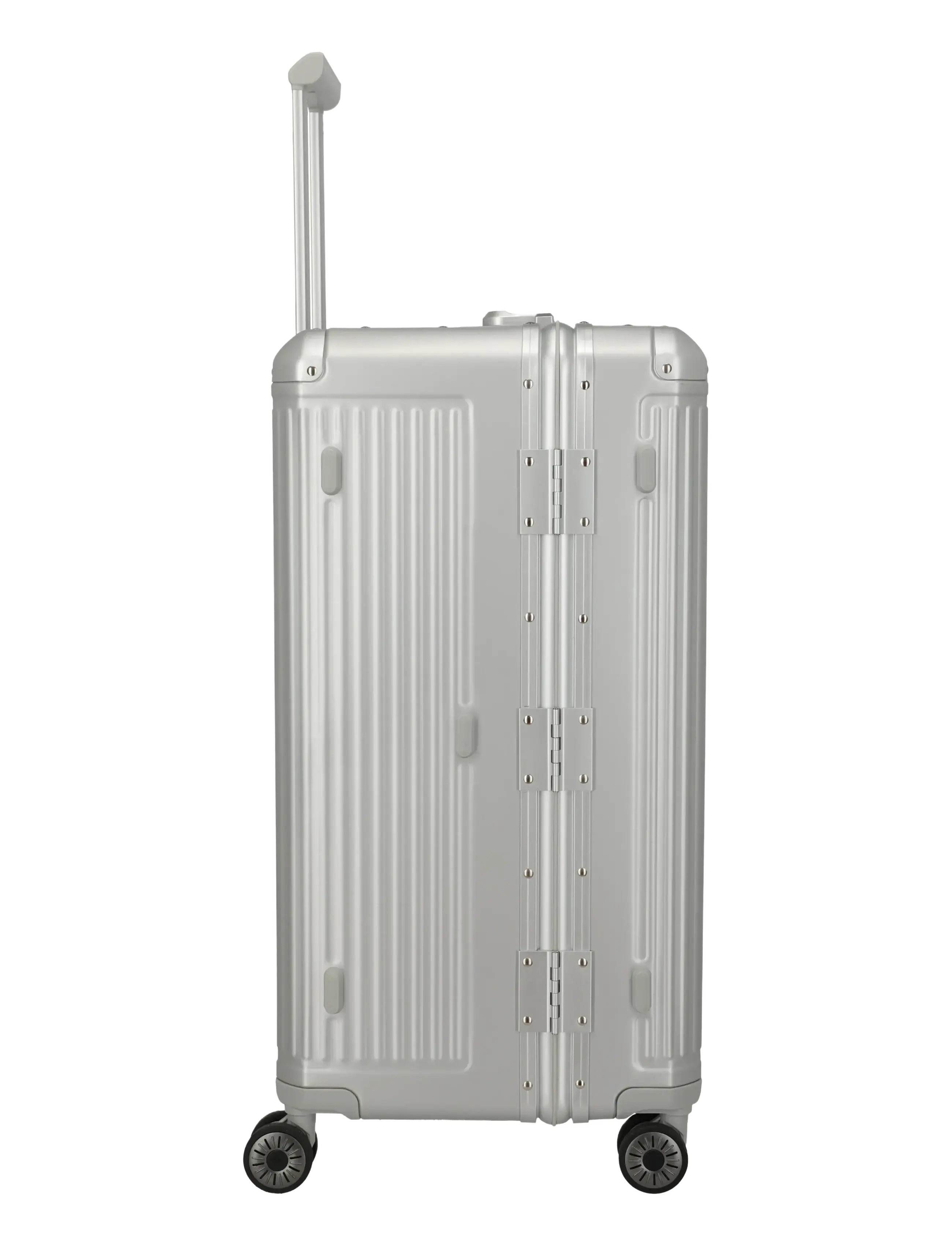Travelite - Travelite NEXT Trunk 4W - dideli lagaminai - silver - 3