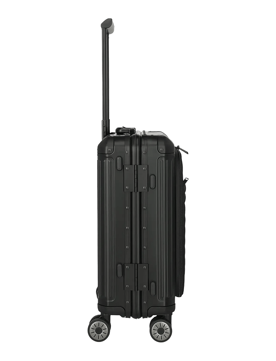 Travelite - Travelite NEXT Trolley Frontp. - håndbaggage - black - 4