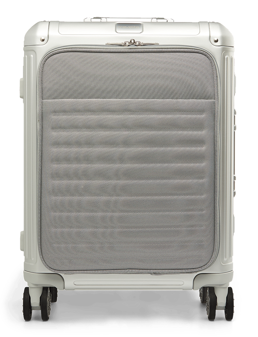 Travelite - Travelite NEXT Trolley Frontp. - silver - 1