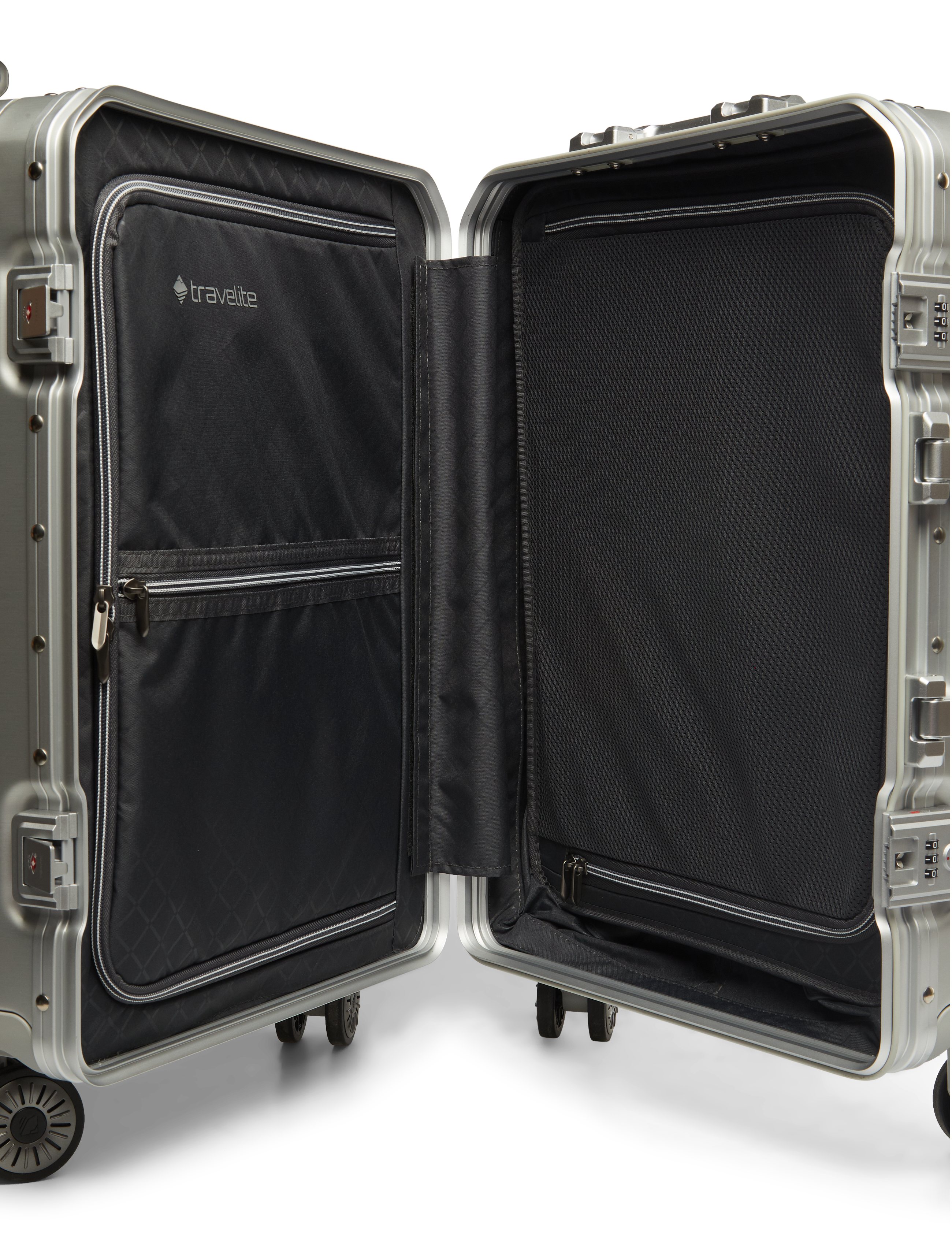 Travelite - Travelite NEXT Trolley Frontp. - silver - 5