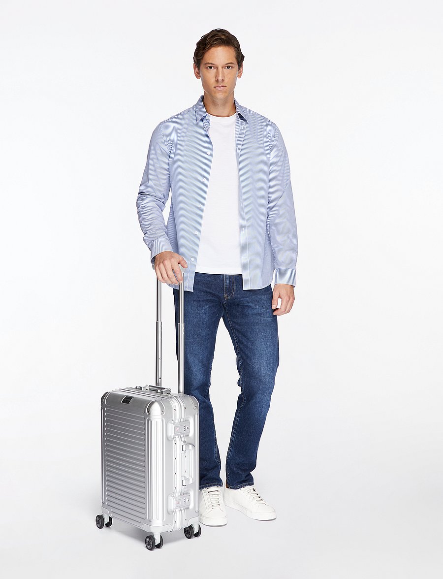 Travelite - Travelite NEXT Trolley - große koffer - silver - 2
