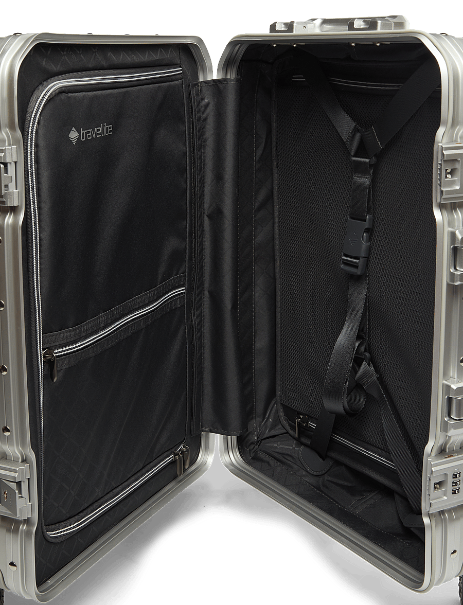 Travelite - Travelite NEXT Trolley - große koffer - silver - 5