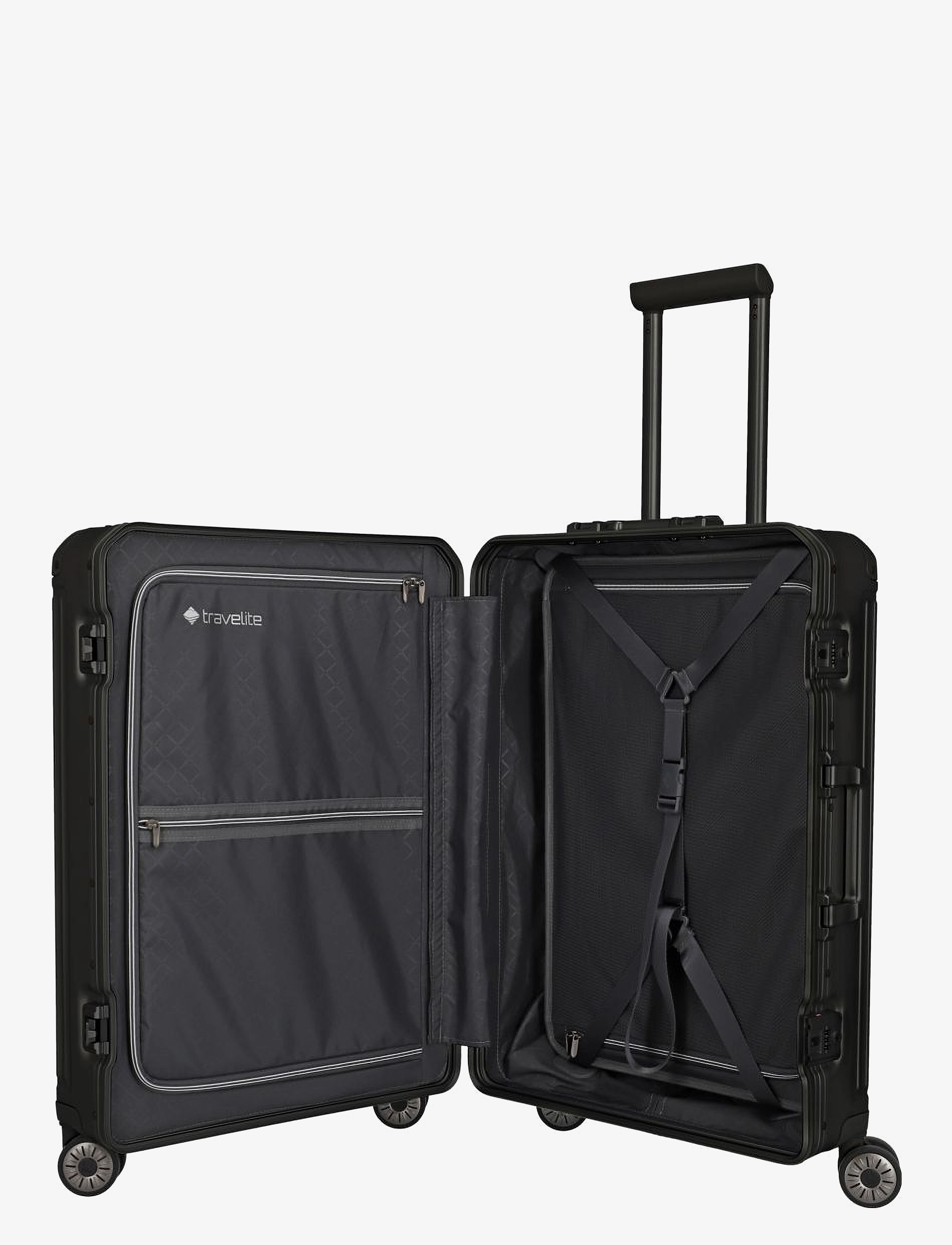 Travelite - Travelite NEXT Trolley - große koffer - black - 5