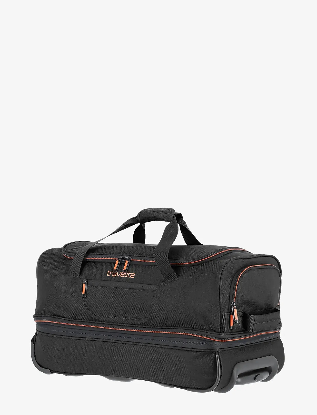 Travelite - Travelite BASICS Wheeled Duffle  Expandable - håndbaggage - black - 0