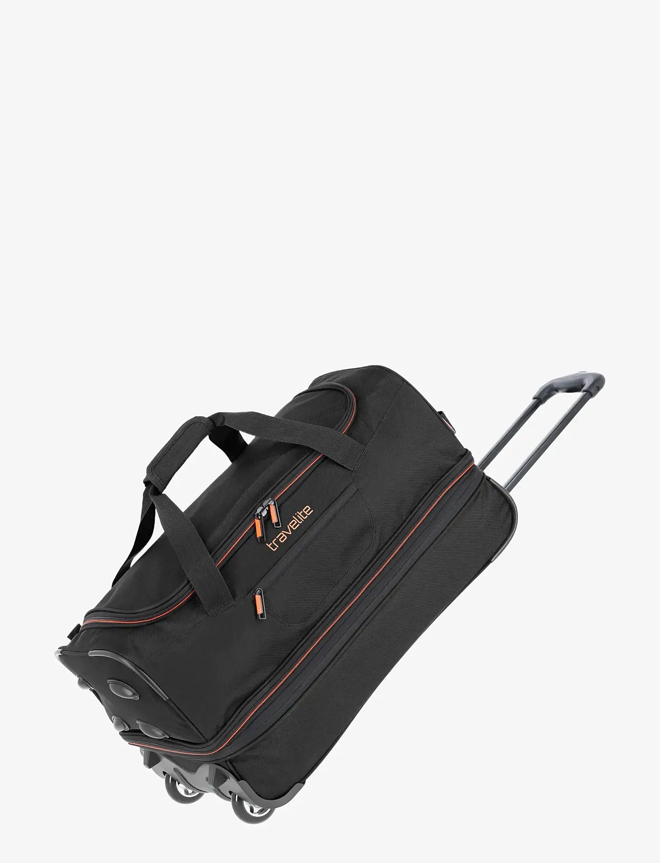 Travelite - Travelite BASICS Wheeled Duffle  Expandable - håndbaggage - black - 4