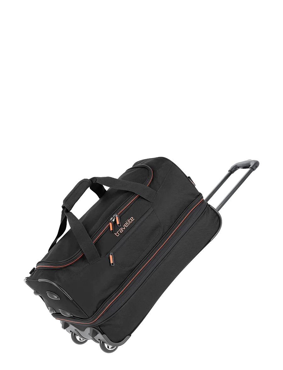 Travelite - Travelite BASICS Wheeled Duffle Expandable - salongi suuruses kohvrid - black - 4