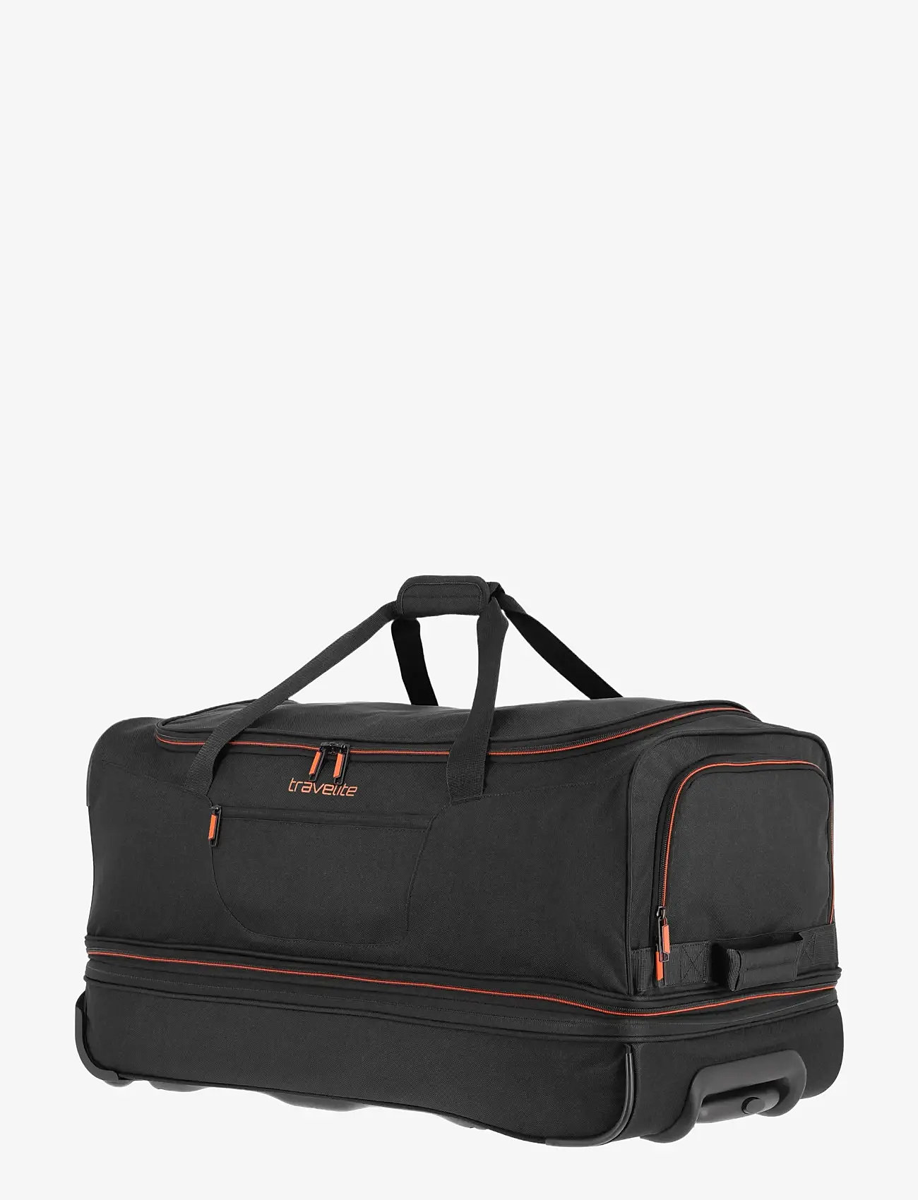 Travelite - Travelite BASICS Wheeled Duffle Expandable - feriefavoritter - black - 0