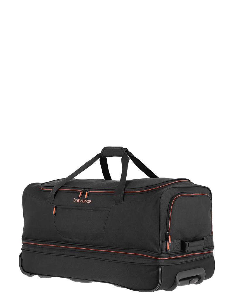 Travelite - Travelite BASICS Wheeled Duffle Expandable - feriefavoritter - black - 0