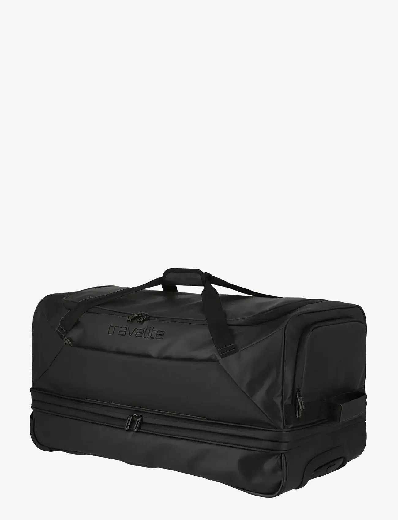 Travelite - Travelite BASICS Wheeled Duffle Expandable - feriefavoritter - black - 0