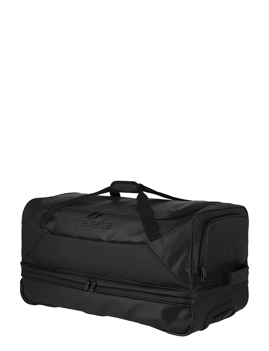 Travelite - Travelite BASICS Wheeled Duffle Expandable - urlaubsfavoriten - black - 0