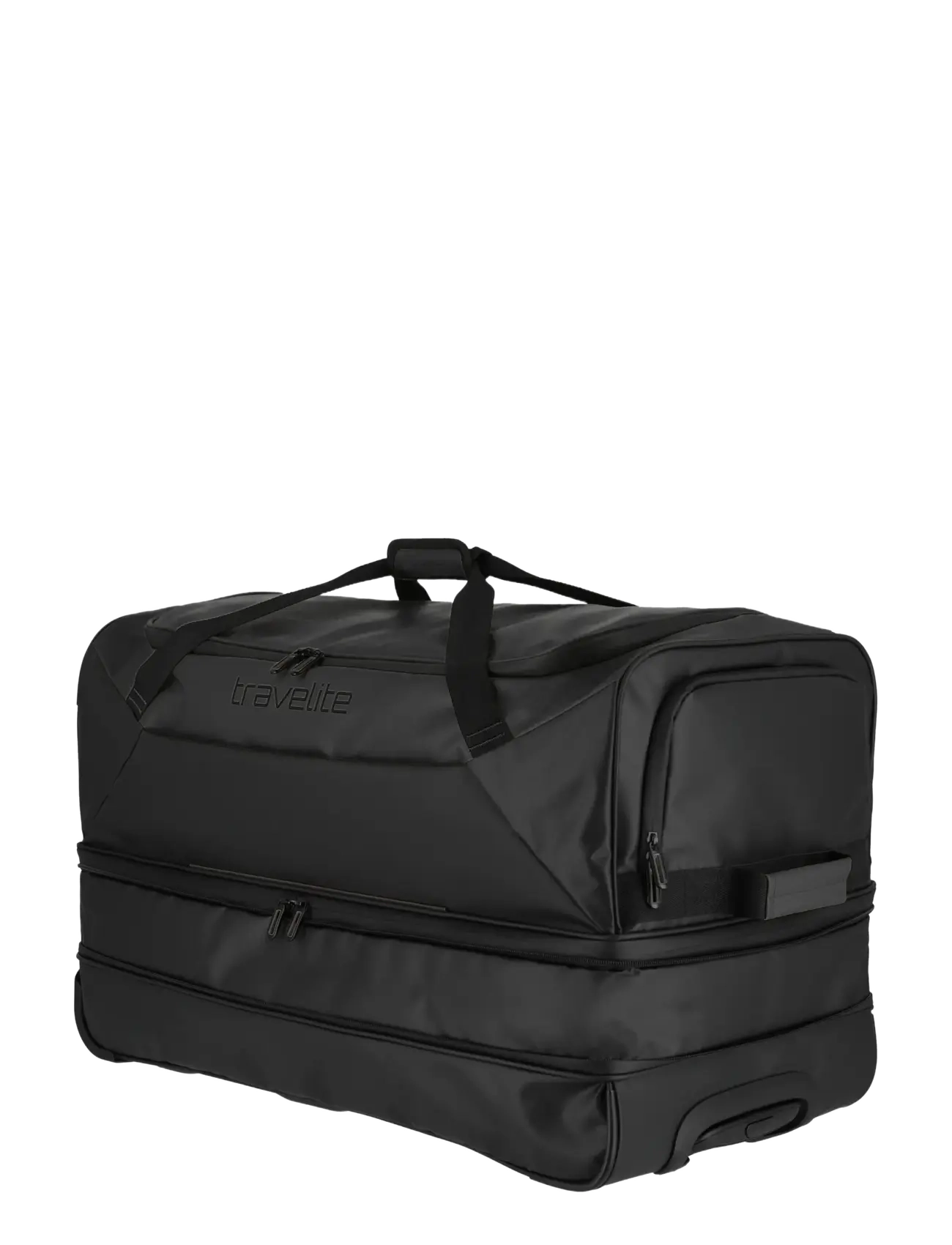 Travelite - Travelite BASICS Wheeled Duffle Expandable - summer essentials - black - 4