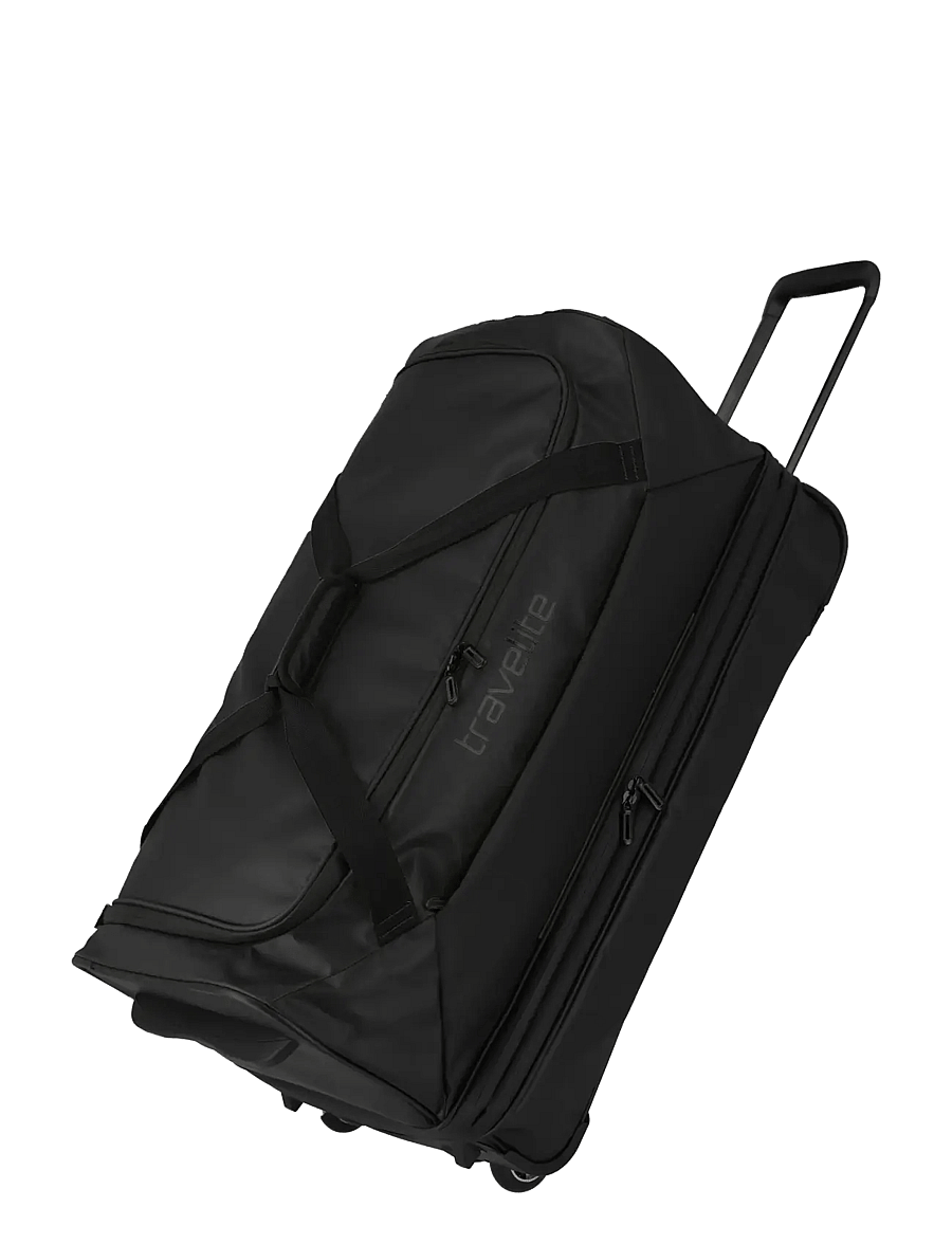 Travelite - Travelite BASICS Wheeled Duffle Expandable - urlaubsfavoriten - black - 5