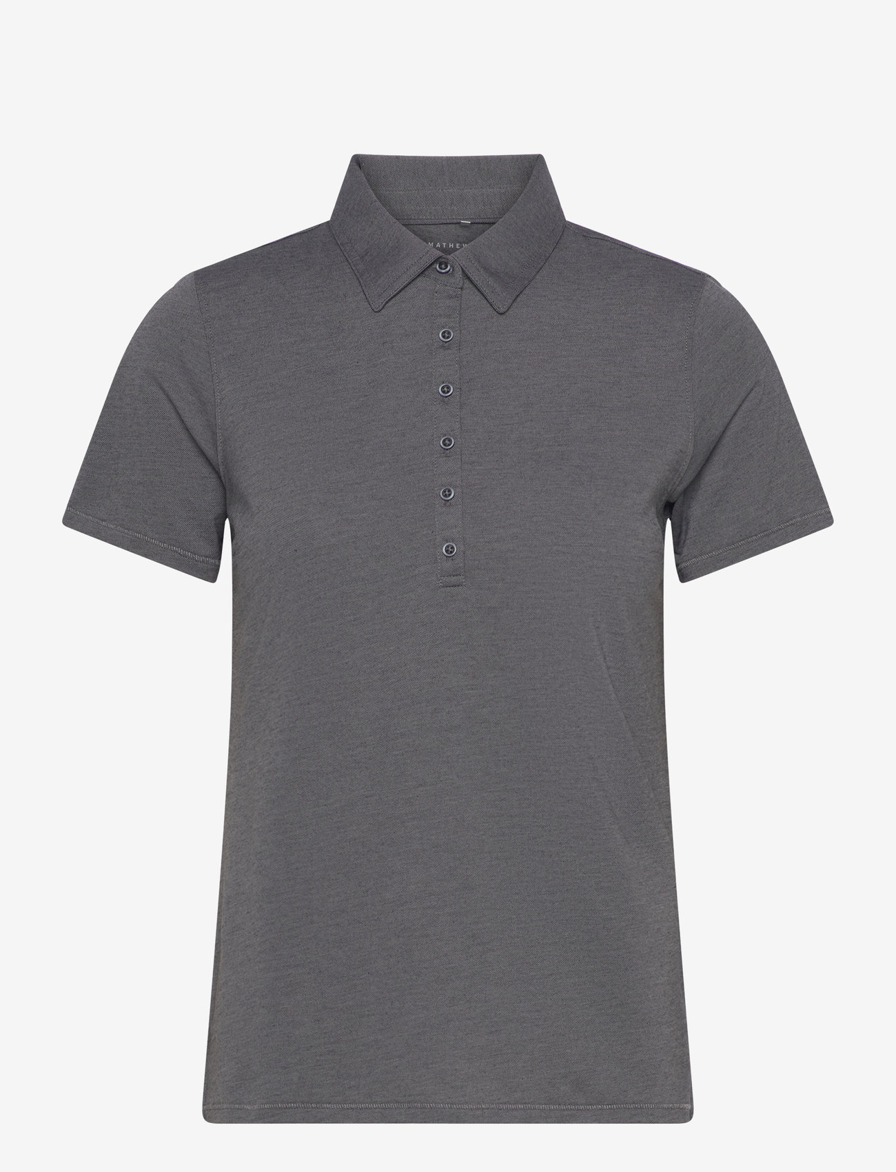 TravisMathew - FEATHERWEIGHT ACTIVE SS POLO - poloshirts - heather black - 0
