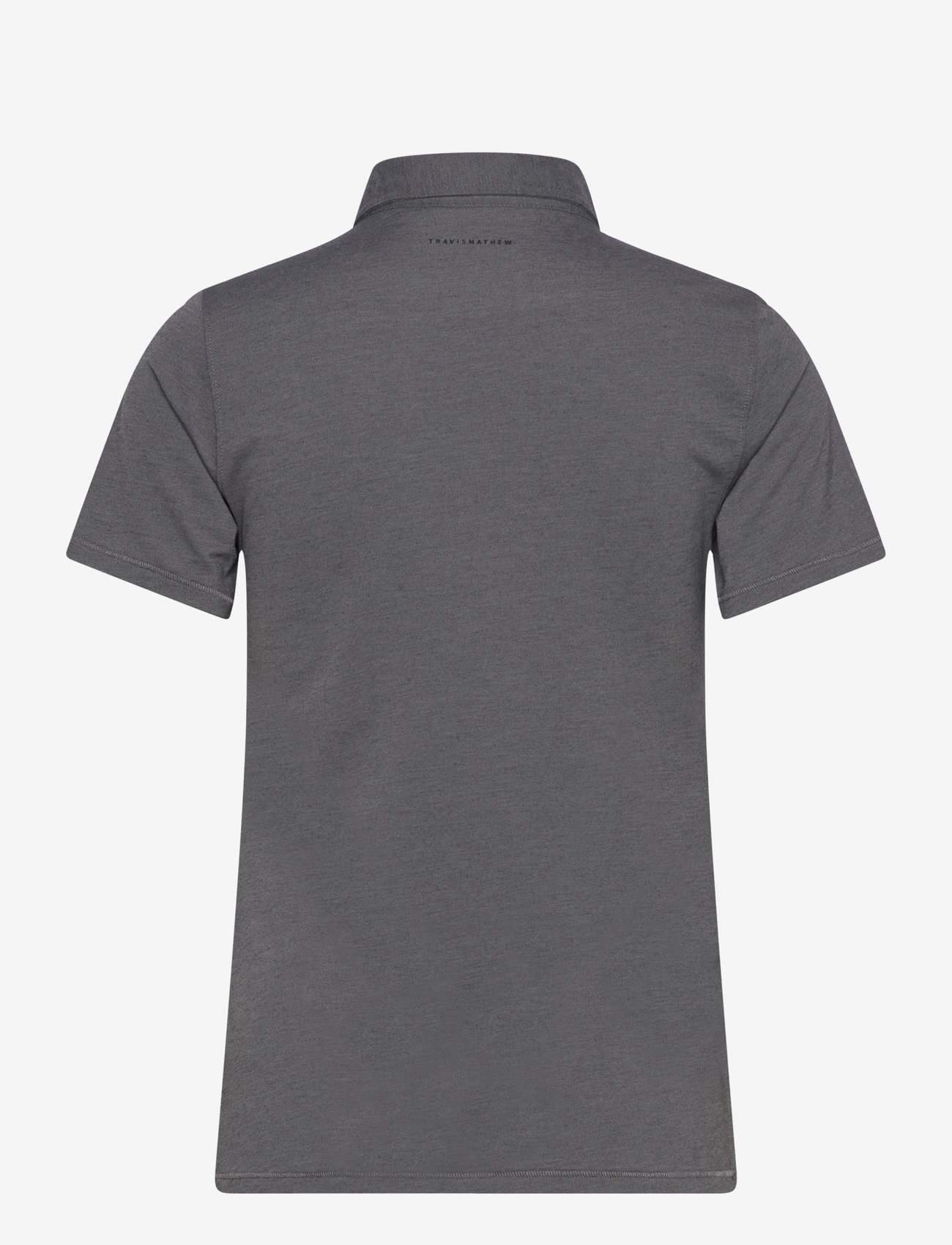 TravisMathew - FEATHERWEIGHT ACTIVE SS POLO - poloshirts - heather black - 1