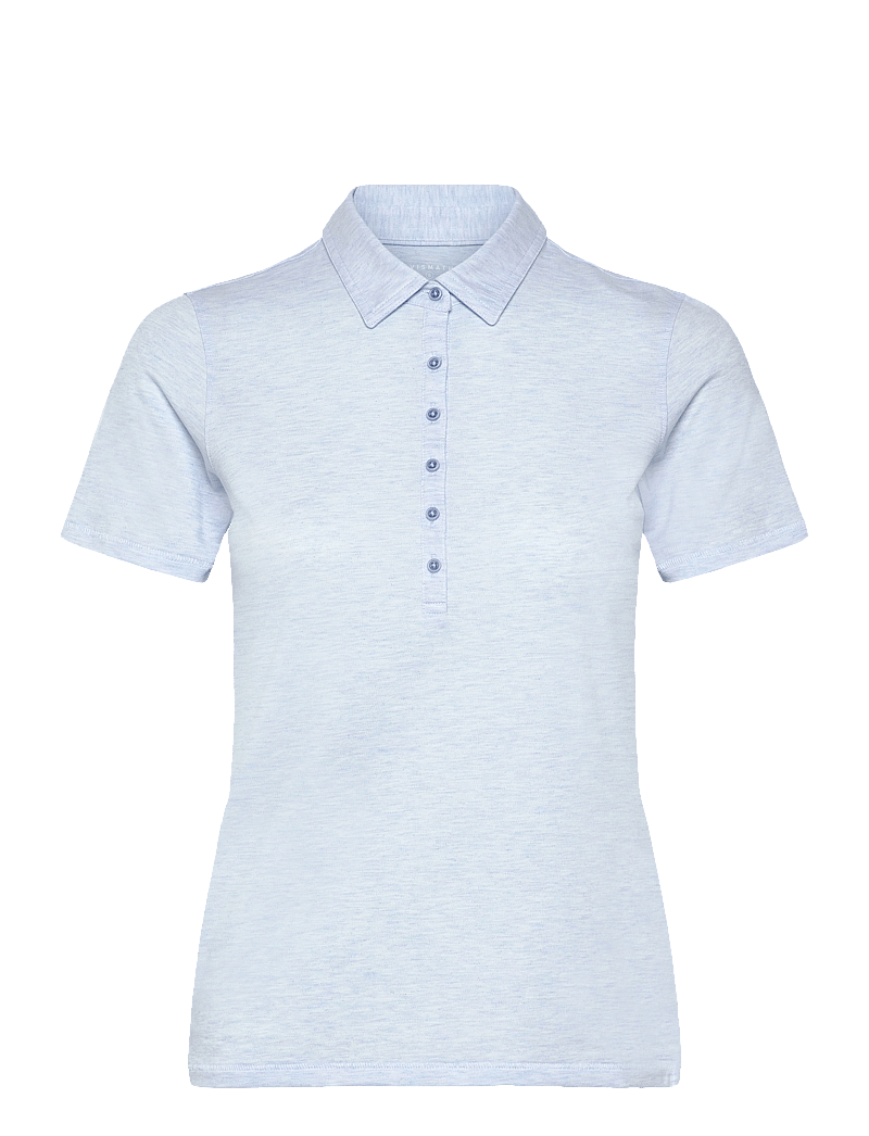 TravisMathew - FEATHERWEIGHT ACTIVE SS POLO - oberteile & t-shirts - heather kentucky blu - 0