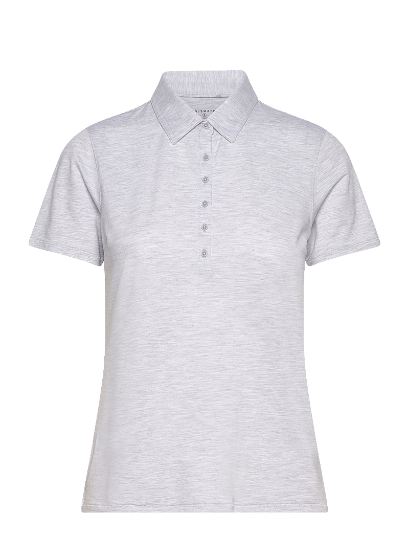 TravisMathew - FEATHERWEIGHT ACTIVE SS POLO - alussärgid ja t-särgid - heather light grey - 1