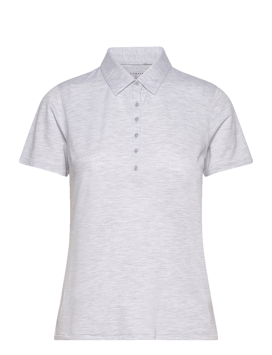 TravisMathew - FEATHERWEIGHT ACTIVE SS POLO - toppar & t-shirts - heather light grey - 1